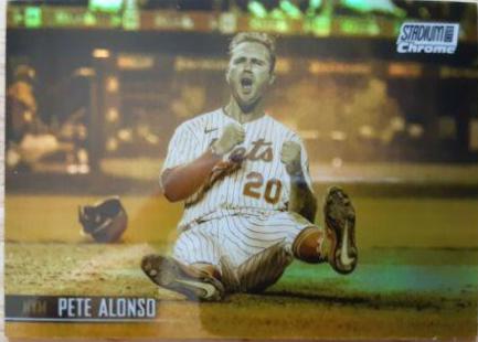 Pete Alonso [Gold Refractor] #281
