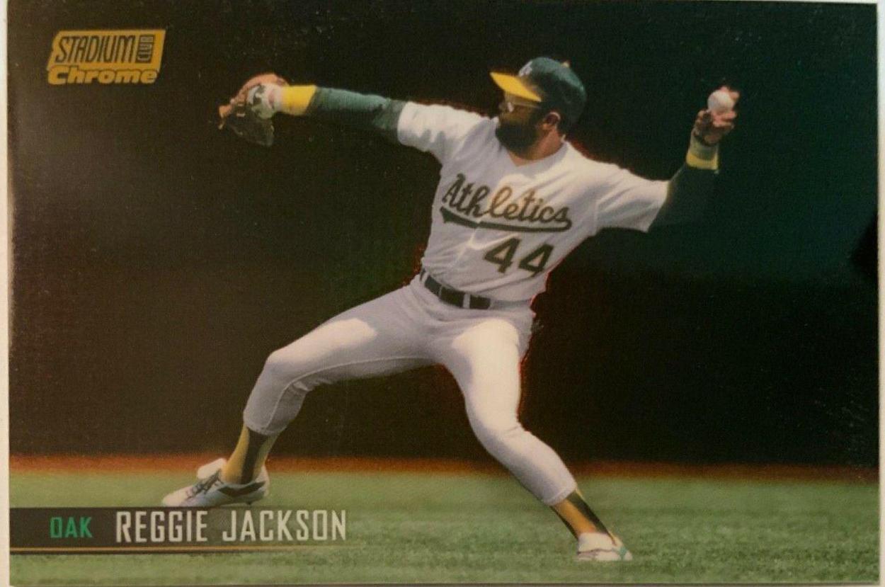 Reggie Jackson [Gold Refractor] #227