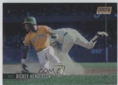 Rickey Henderson [Orange Refractor] #235