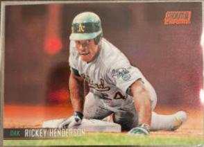 Rickey Henderson [Red Refractor] #235