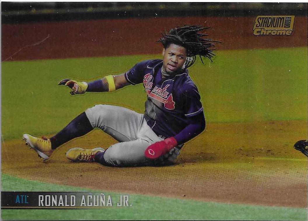 Ronald Acuna Jr. [1991 Variation Gold] #57