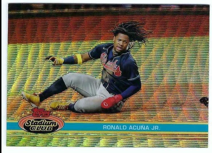 Ronald Acuna Jr. [1991 Variation Wave] #57