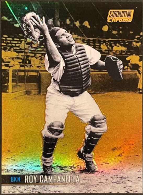 Roy Campanella [Gold Refractor] #303