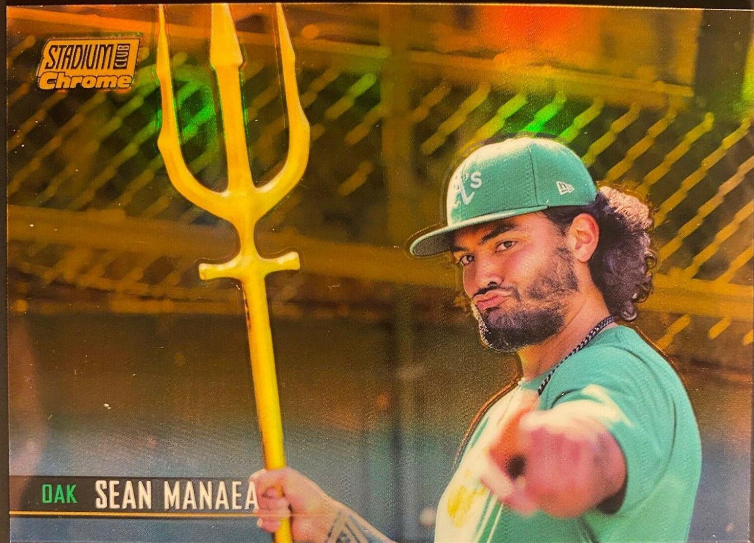 Sean Manaea [Gold Refractor] #389