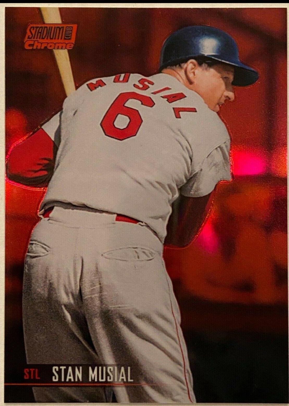 Stan Musial [Red Refractor] #137