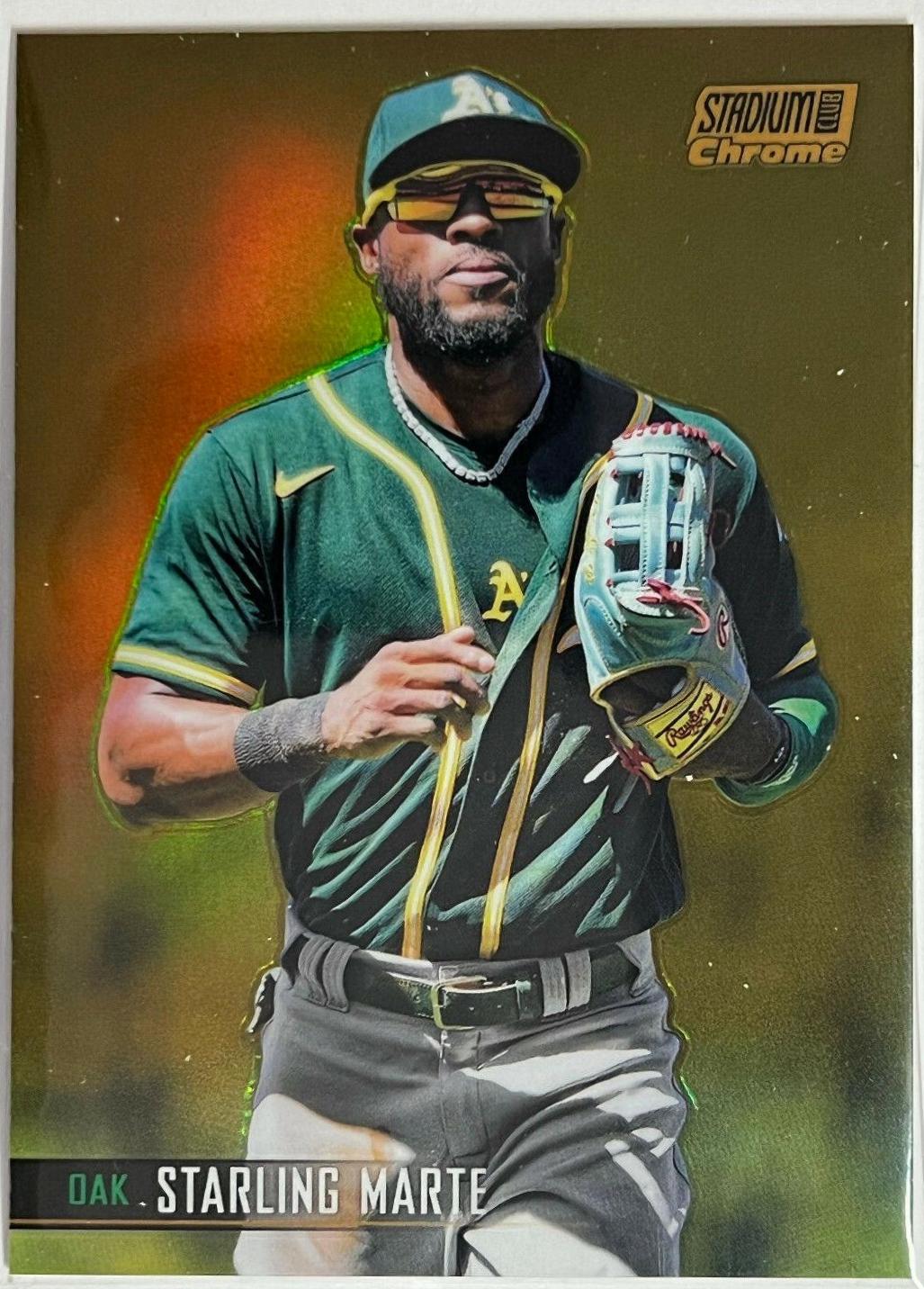 Starling Marte [Gold Refractor] #53