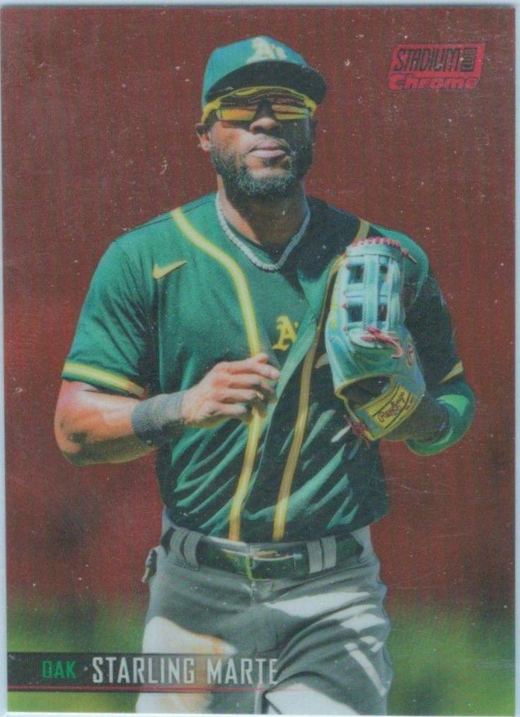 Starling Marte [Red Refractor] #53