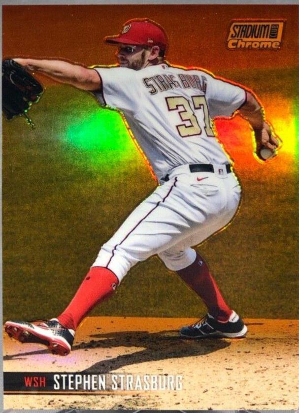 Stephen Strasburg [Orange Refractor] #58