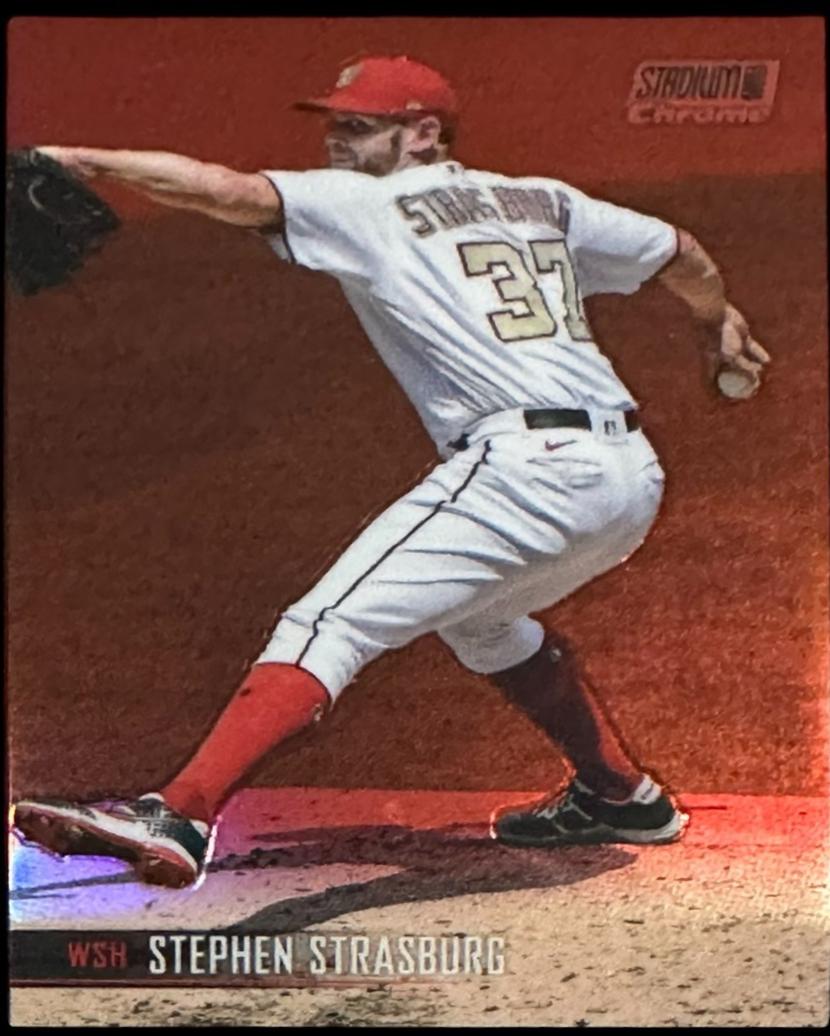 Stephen Strasburg [Red Refractor] #58