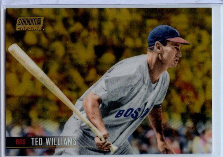 Ted Williams [Gold Refractor] #195