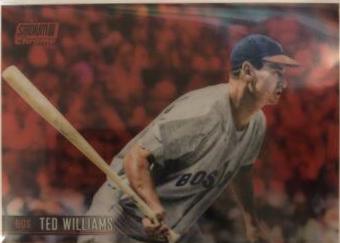 Ted Williams [Red Refractor] #195