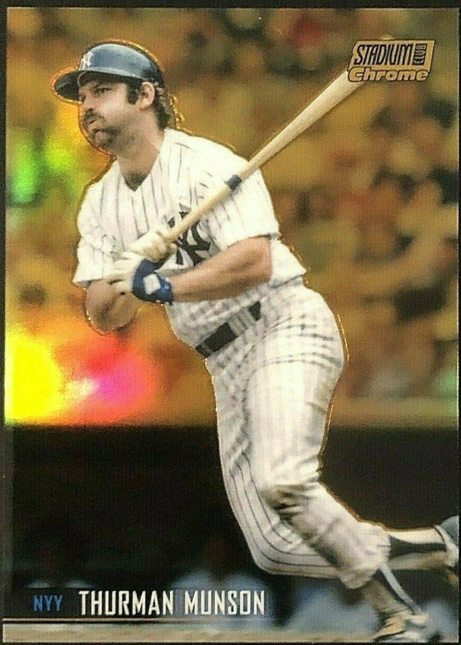 Thurman Munson [Gold Refractor] #165
