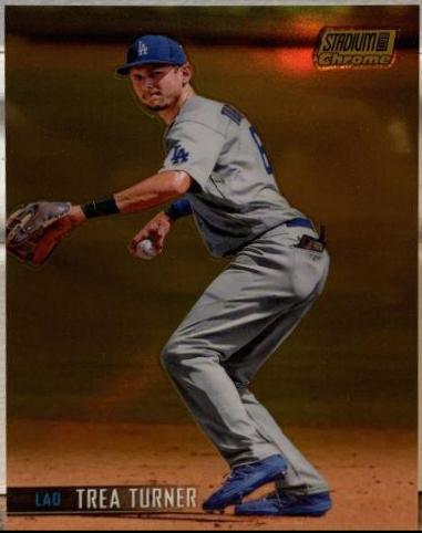 Trea Turner [Gold Refractor] #130