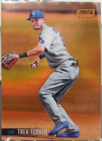 Trea Turner [Orange Refractor] #130