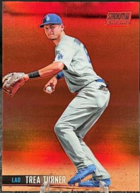 Trea Turner [Red Refractor] #130