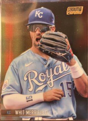 Whit Merrifield [Gold Refractor] #122
