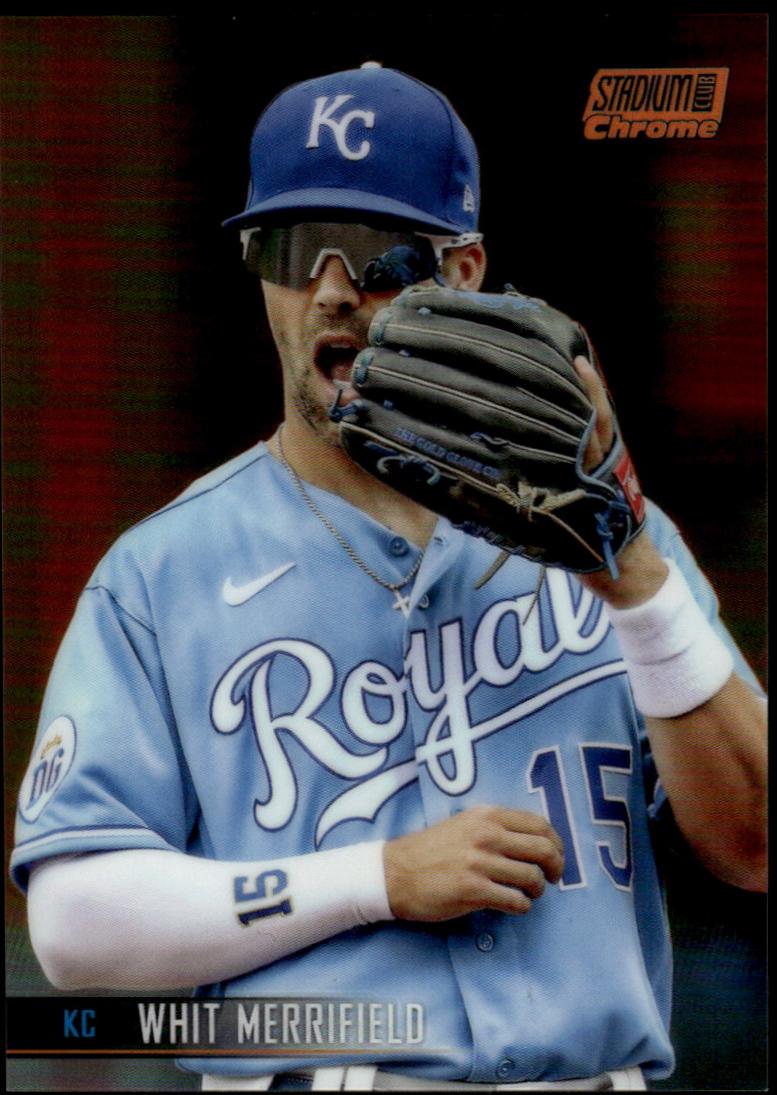 Whit Merrifield [Orange Refractor] #122