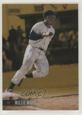 Willie Mays [Gold Refractor] #51