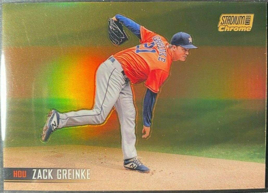 Zack Greinke [Gold Refractor] #198