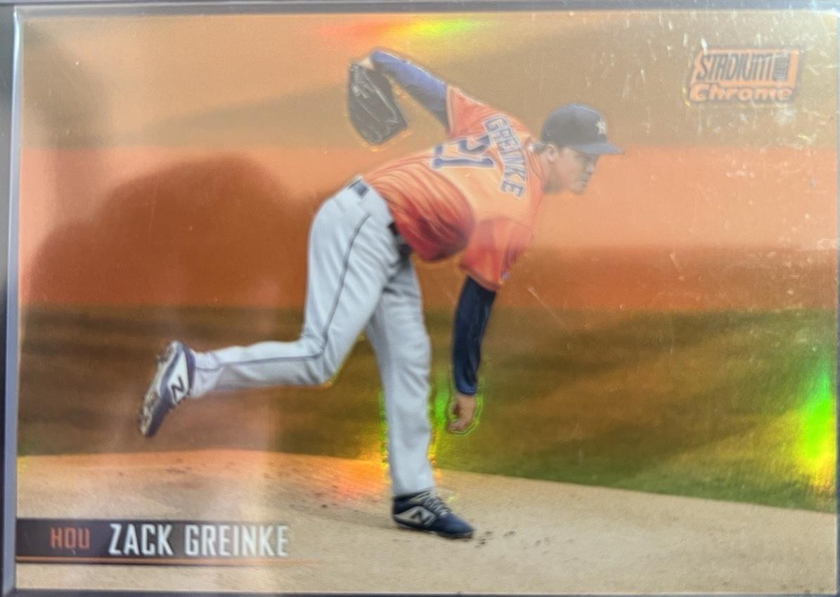 Zack Greinke [Orange Refractor] #198