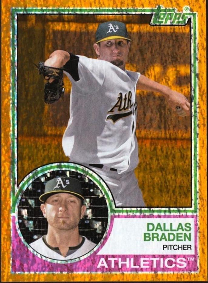 Dallas Braden [Orange Hot Foil] #167