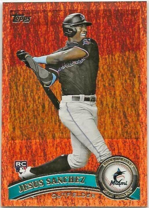 Jesus Sanchez [Orange Hot Foil] #254