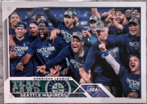 Seattle Mariners [Golden Mirror SSP Variation] #627