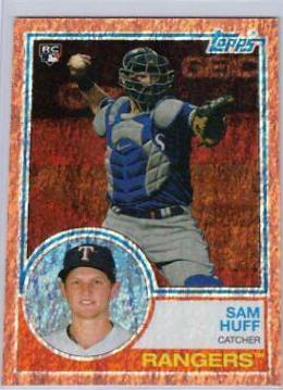 Sam Huff [Orange Hot Foil] #176