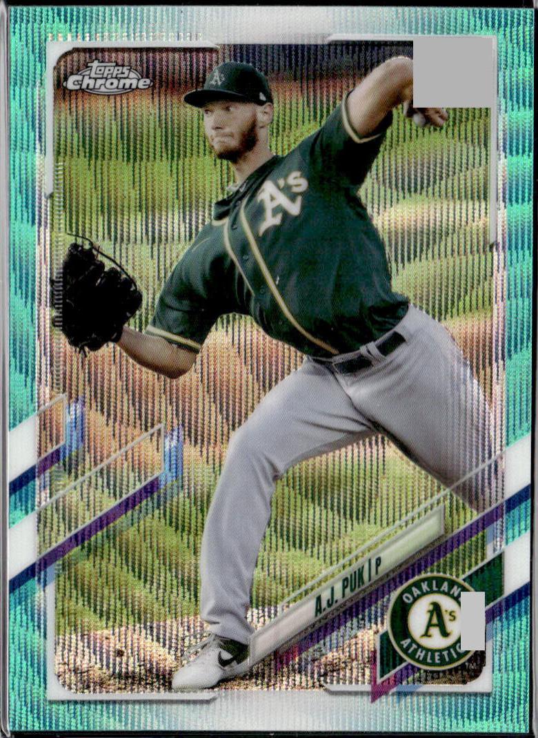 A. J. Puk [Aqua Wave Refractor] #90
