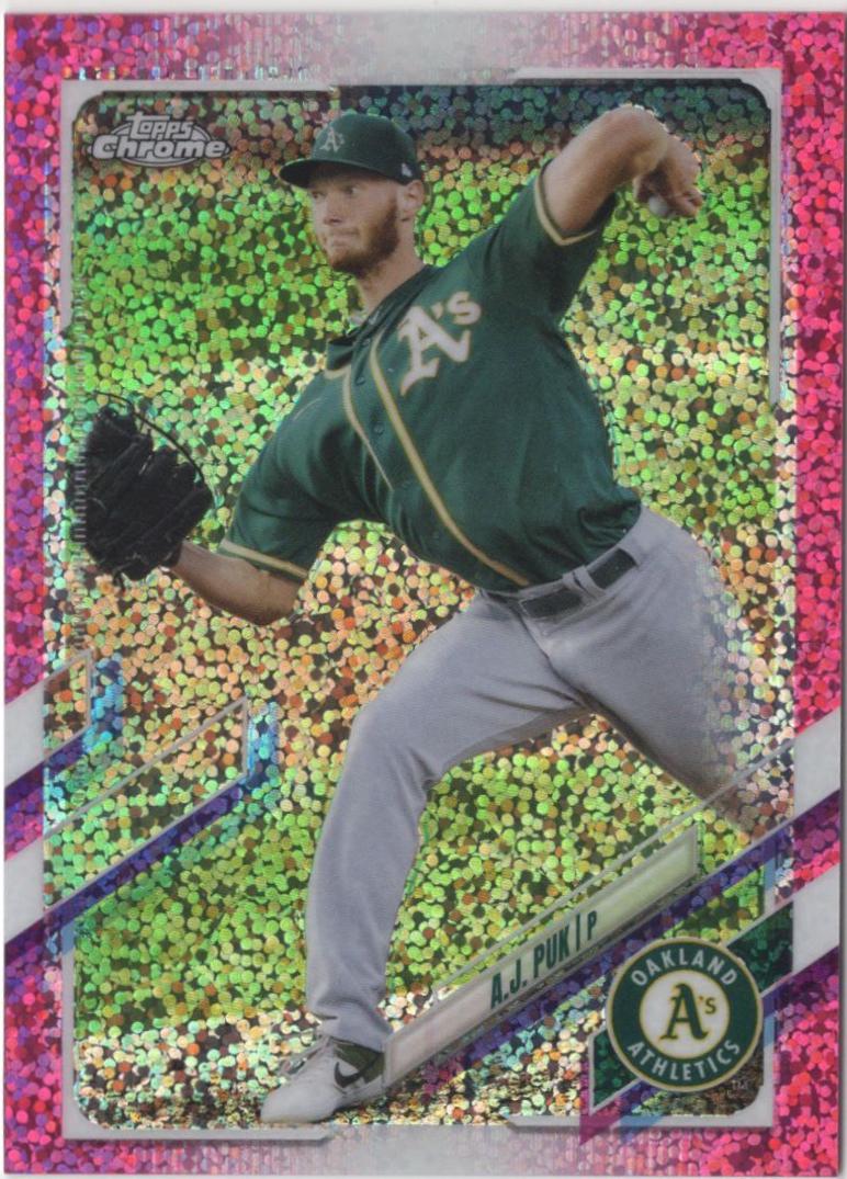 A. J. Puk [Magenta Speckle Refractor] #90
