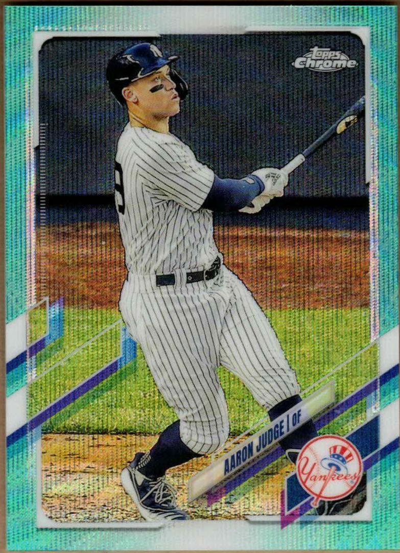Aaron Judge [Aqua Wave Refractor] #99