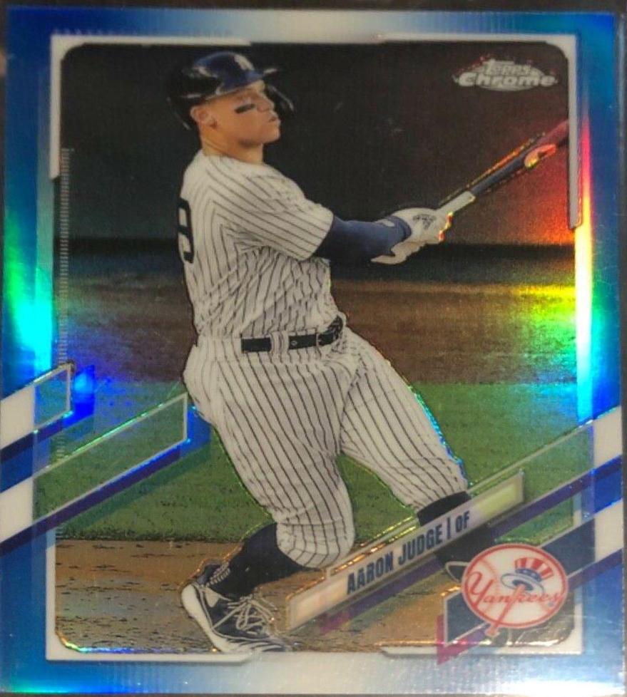Aaron Judge [Blue Refractor] #99