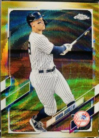 Aaron Judge [Gold Wave Refractor] #99