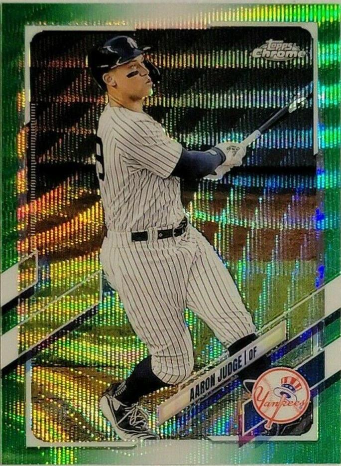 Aaron Judge [Green Wave Refractor] #99