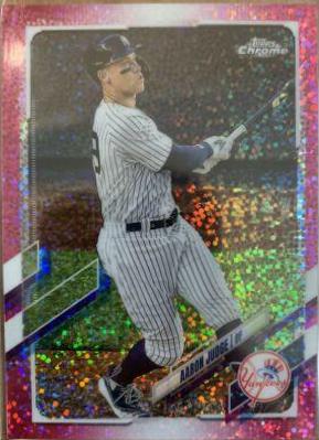 Aaron Judge [Magenta Speckle Refractor] #99
