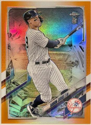 Aaron Judge [Orange Refractor] #99