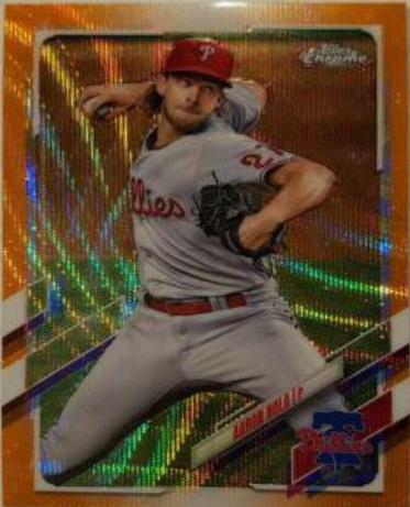 Aaron Nola [Orange Refractor] #46