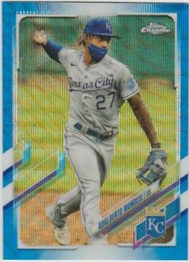 Adalberto Mondesi [Blue Wave Refractor] #74