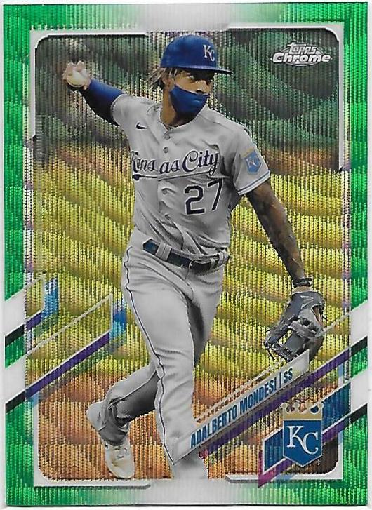 Adalberto Mondesi [Green Wave Refractor] #74