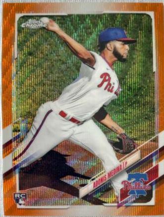 Adonis Medina [Orange Wave Refractor] #120