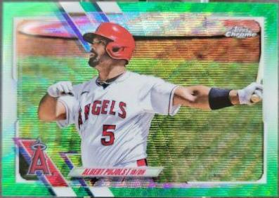 Albert Pujols [Green Wave Refractor] #102