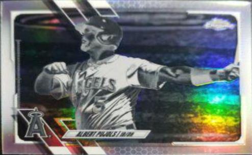 Albert Pujols [Negative Refractor] #102