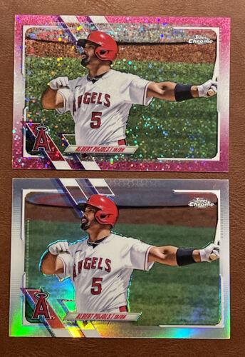 Albert Pujols [Pink Refractor] #102