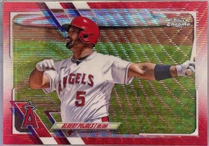 Albert Pujols [Red Wave Refractor] #102