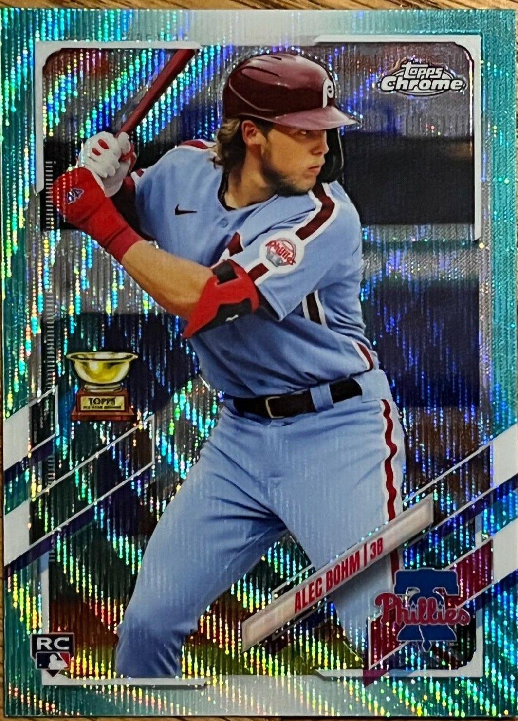 Alec Bohm [Aqua Wave Refractor] #119