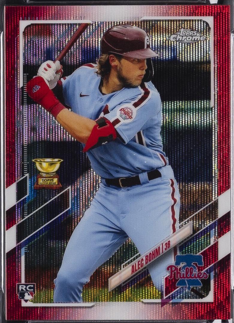 Alec Bohm [Red Wave Refractor] #119