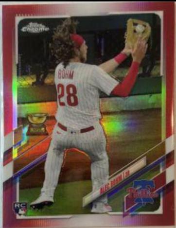 Alec Bohm [SP Red Refractor] #119