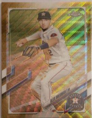 Alex Bregman [Gold Wave Refractor] #149