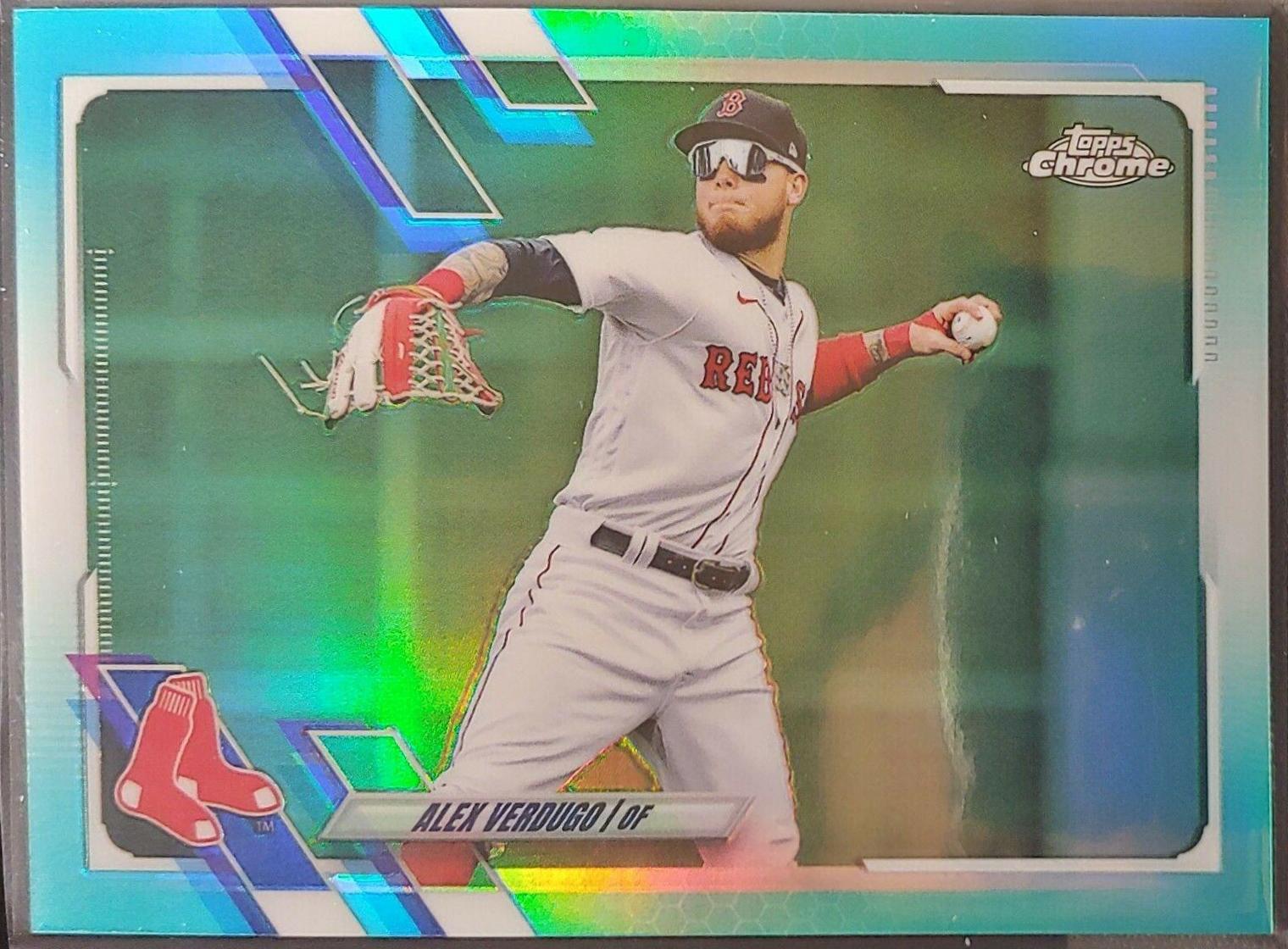 Alex Verdugo [Aqua Refractor] #168