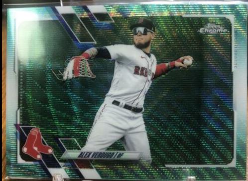 Alex Verdugo [Aqua Wave Refractor] #168